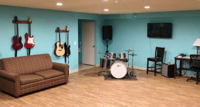America's Rehab Campuses music room