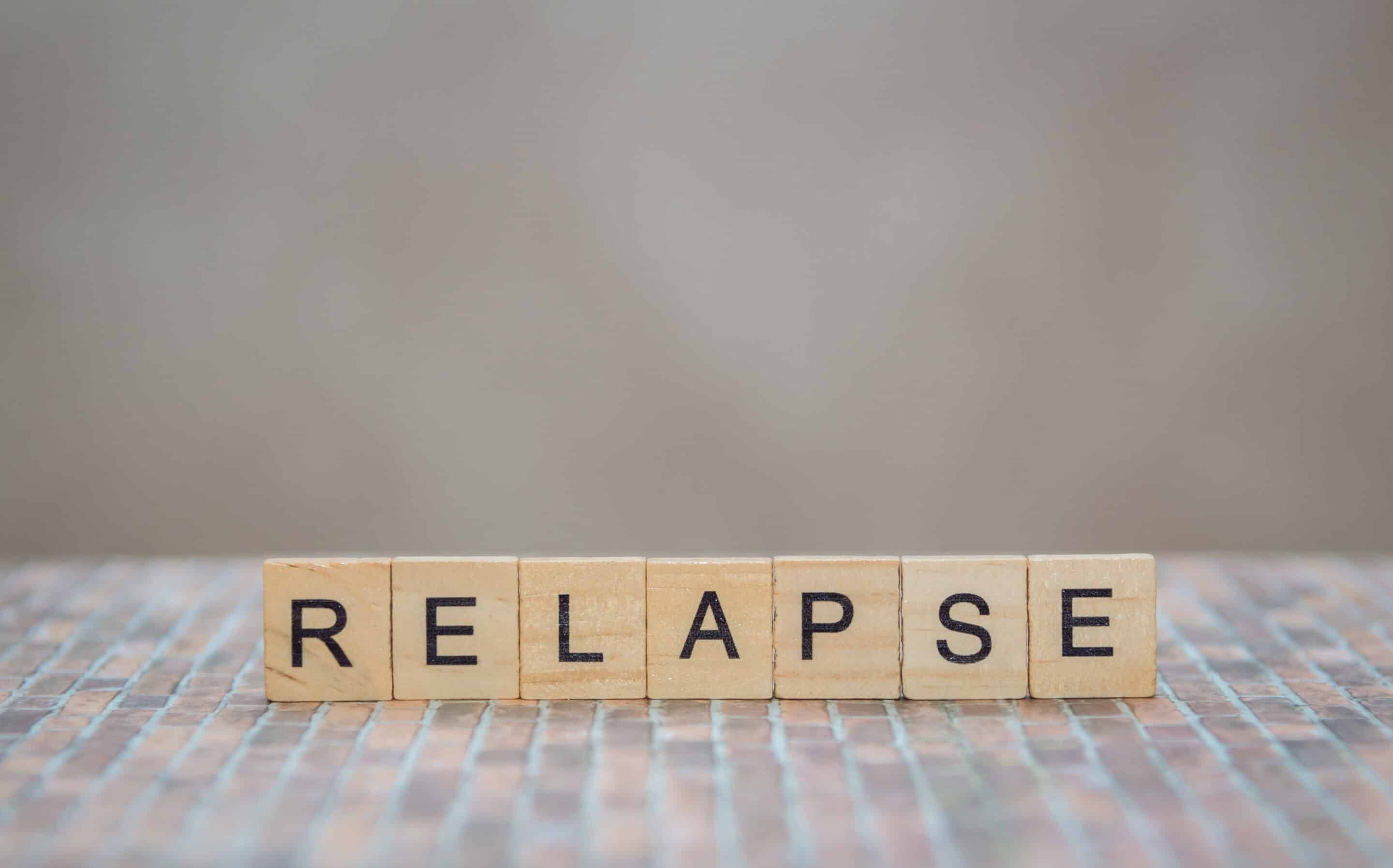 the word relapse